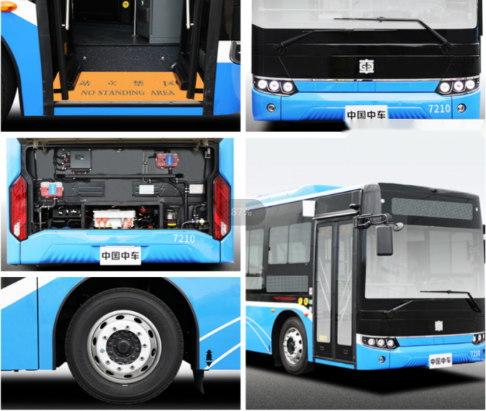 하이 레인지 순수 전기 버스 모델 TEG6105BEV 대용량 0