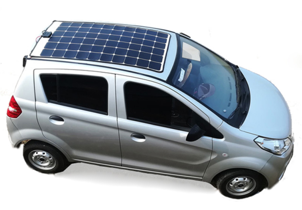 전력 전기 해치백 태양열 자동차 3380 밀리미터 패널 160 밀리미터 2